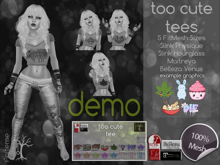 ~i~ Too Cute Tee DEMO (Add Me)