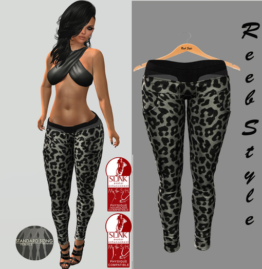 349-Reeb Style  Mila Black Pants