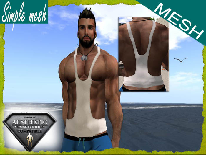 SM White stringer Aesthetic