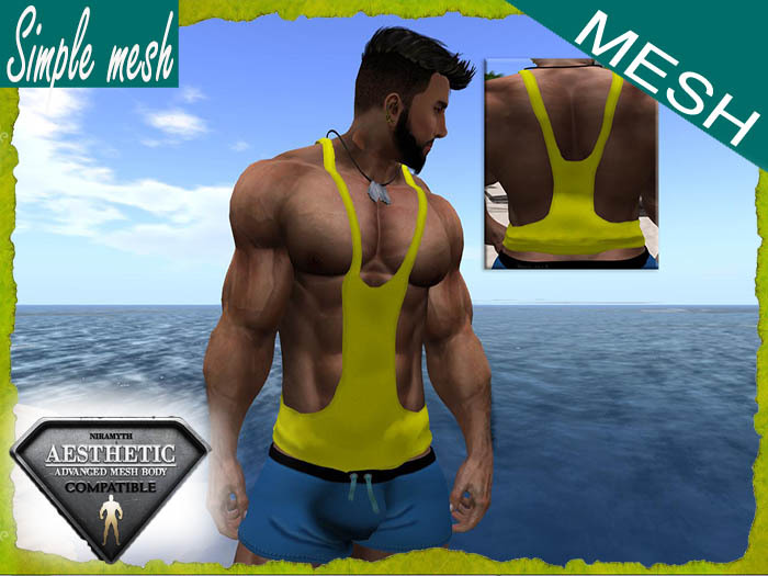SM Yellow stringer Aesthetic
