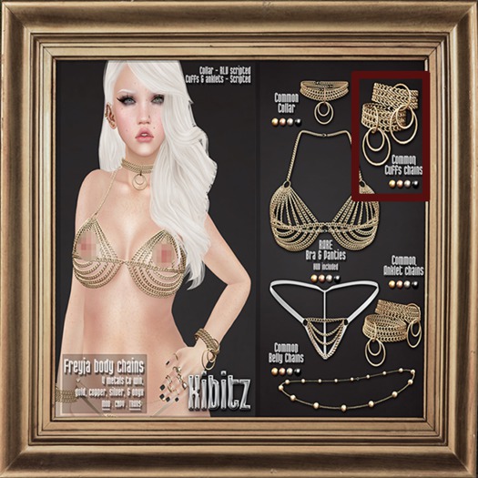 Kibitz - Freyja cuff onyx