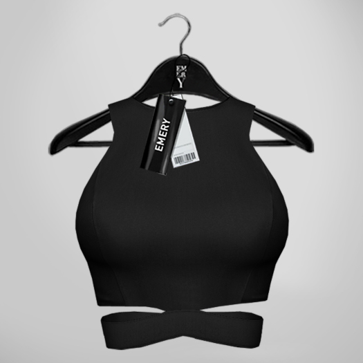 Emery Hall Top Black