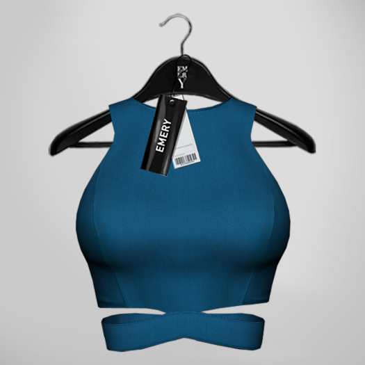 Emery Hall Top Blue