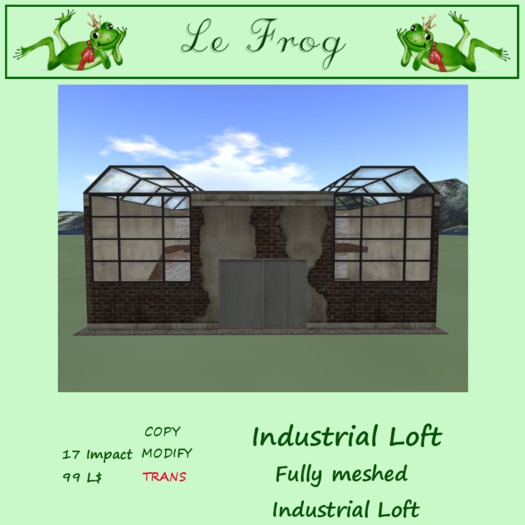 *Le Frog*Industrial Loft