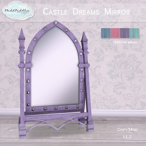 MuddPuddles: Castle Dreams Mirror (add to unpack)