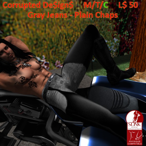 Corrupted Designs - JC combo gray-plain - Slink Appliers