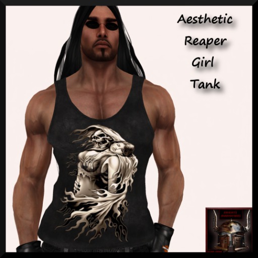AESTHETIC REAPER GIRL TANK TOP