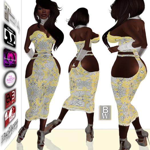 2 promo dresses 'Easter-girl