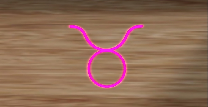 [ free bird ] Zodiac Neon Sign - Taurus