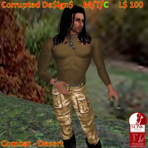 Corrupted Designs - Combat Desert - Slink Appliers