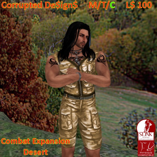 Corrupted Designs - combat exp desert - Slink Appliers