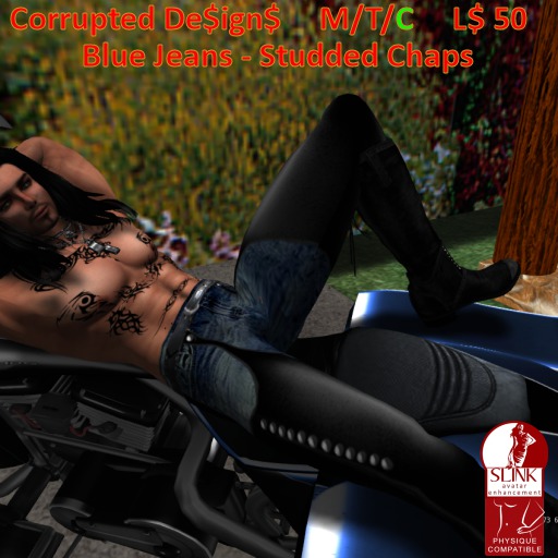Corrupted Designs - JC combo blue-studs - Slink Appliers