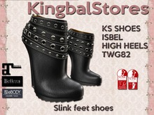 150 KS SHOES ISBEL HIGH HEELS TWG82