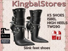 150 KS SHOES ISBEL HIGH HEELS TWG90