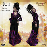 Zool mesh dress purple