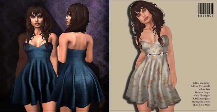 :ESSENCE: CLARA DRESS FLOWERS 2