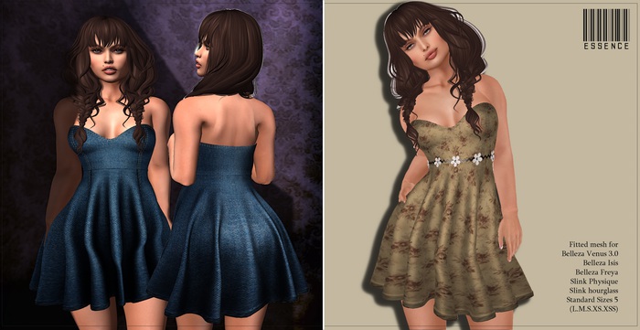 :ESSENCE: CLARA DRESS FLOWERS 1