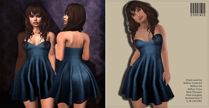 :ESSENCE: CLARA DRESS JEANS