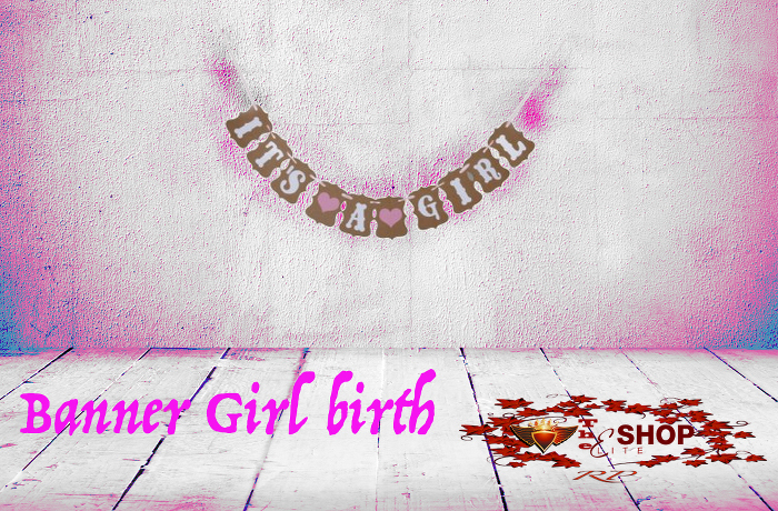 Banner birth Girl bag
