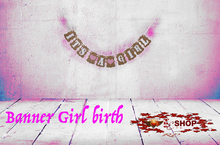 Banner birth Girl bag