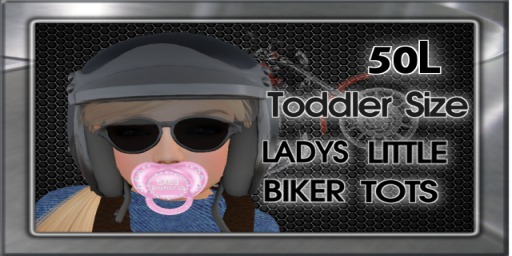 Totsipop Toddler Sized Black Helmet