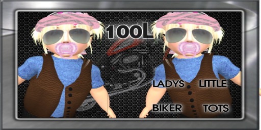 Totsipop Toddler Biker vest TODDLER SIZE