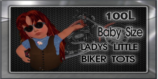 Totsipop Baby Sized Biker Vest