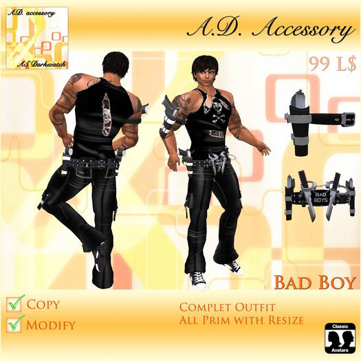 Complet Outfit BadBoy