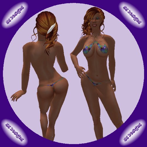 !!SS Designs-Bikini 1-pastel swirls