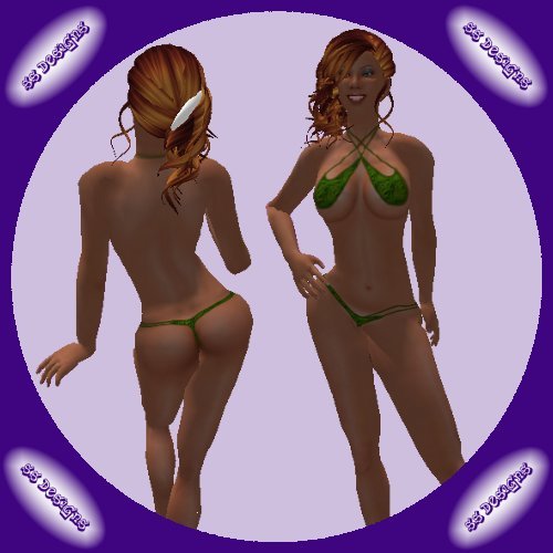 !!SS Designs-Bikini 1-Leaves