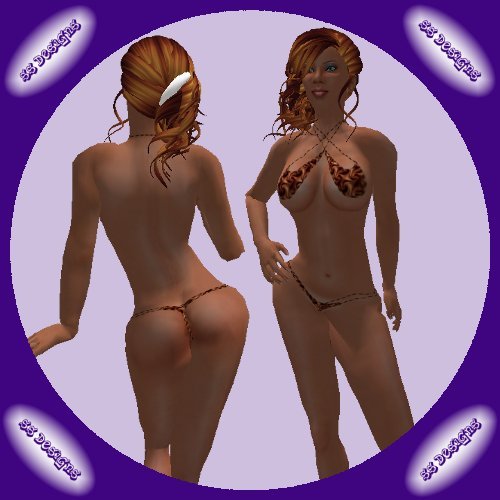 !!SS Designs-Bikini 1-Chocolate Swirl