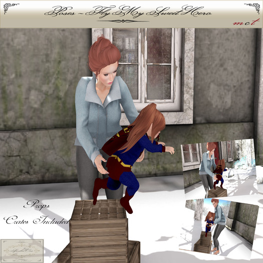 {SO} Poses - Fly My Sweet Hero