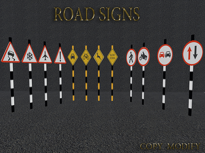 L&M ROAD SIGNS MESH