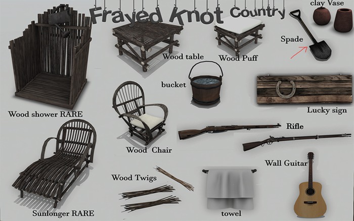 Frayed Knot Spade