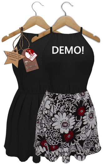 J.H.C *Spring Flower* Strape Dress two styles (DEMO!)