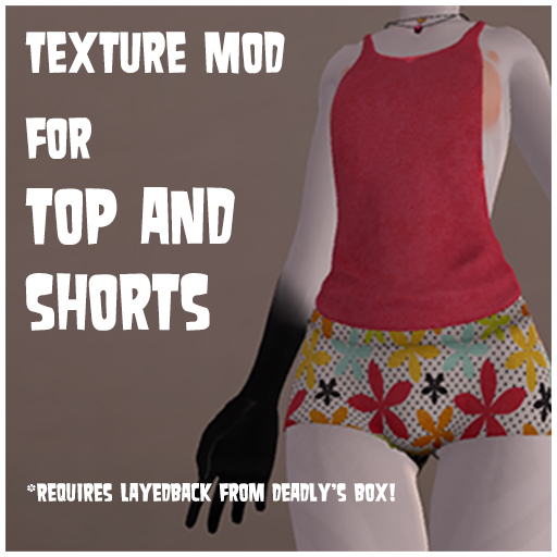 "Flower dot" LayedBack texture mod 