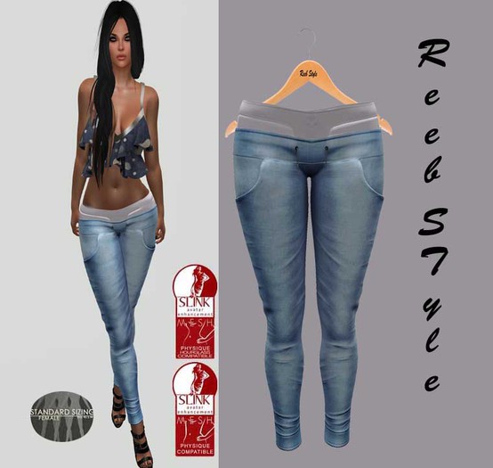 356-Reeb Style Mila Pants mavi