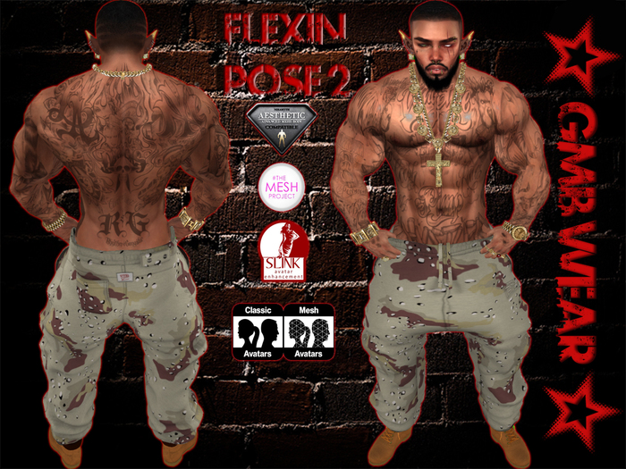 [GMB] FLEXIN POSE STANCE