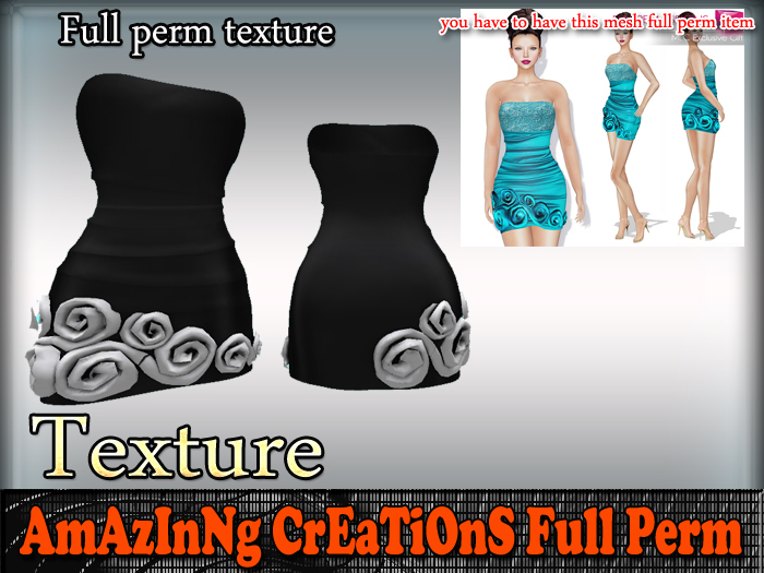 AmAzINg CrEaTiOnS  Texture Strapless Prom Dress with Roses 2