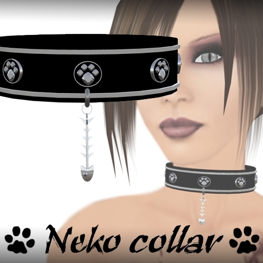 Neko collar - fishbone