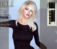 =DeLa*= Mesh Hair "Irene" Blacks and Whites