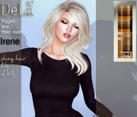 =DeLa*= Mesh Hair "Irene" Orange Browns