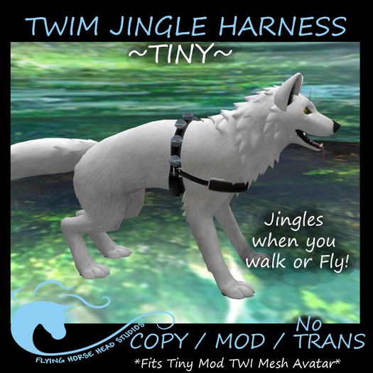  TWI Mesh Jingle Harness- Tiny