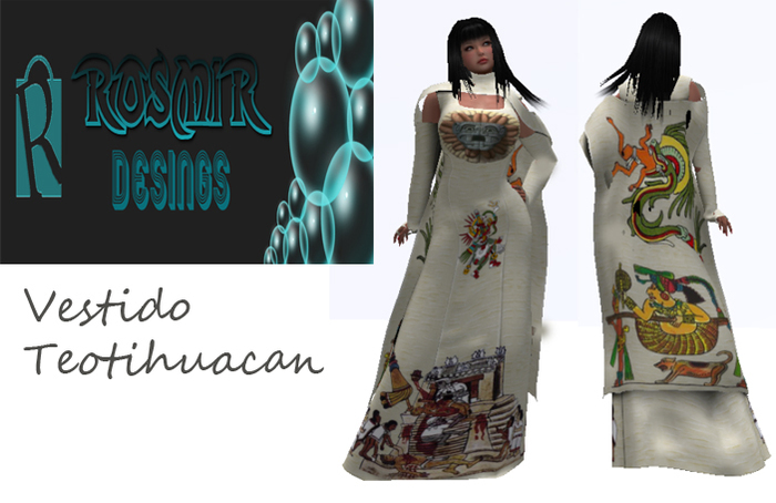 VESTIDO TEOTIHUACANO