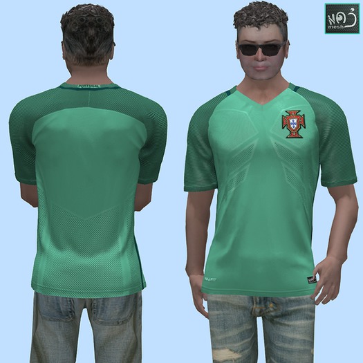 PORTUGAL II. 2016 camiseta (MESH)