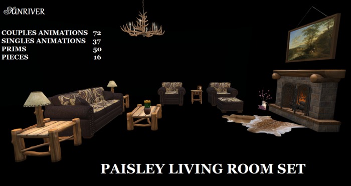 SUNRIVER PAISLEY LIVING ROOM SET