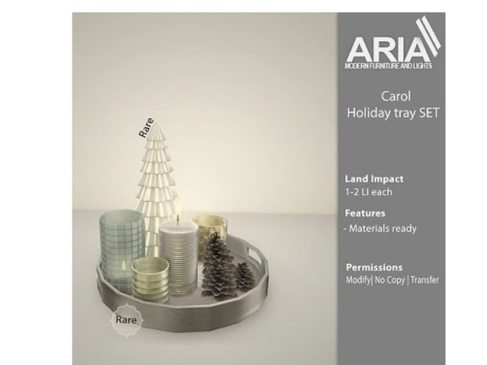 [ARIA] Carol large candle