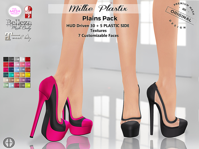 [hh] Millie Plastix Plains - 100% Original