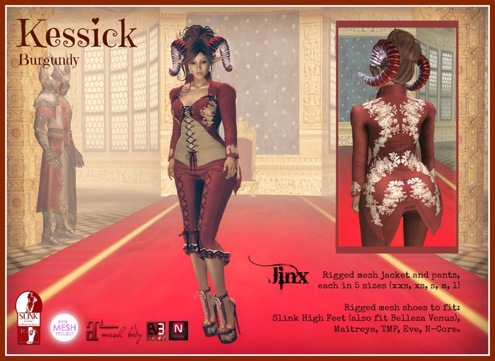 Jinx : Kessick Burgundy