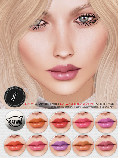 Shakeup! Lena Lips for Catwa Jessica & Annie Heads [Soft]